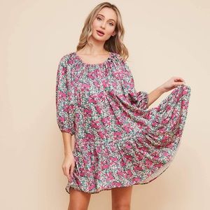 Floral Mini Dress